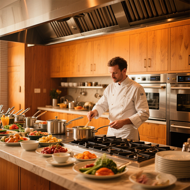 Range Commercial Kitchen - Automatic Commercial Kitchen Equipment Gas Electric