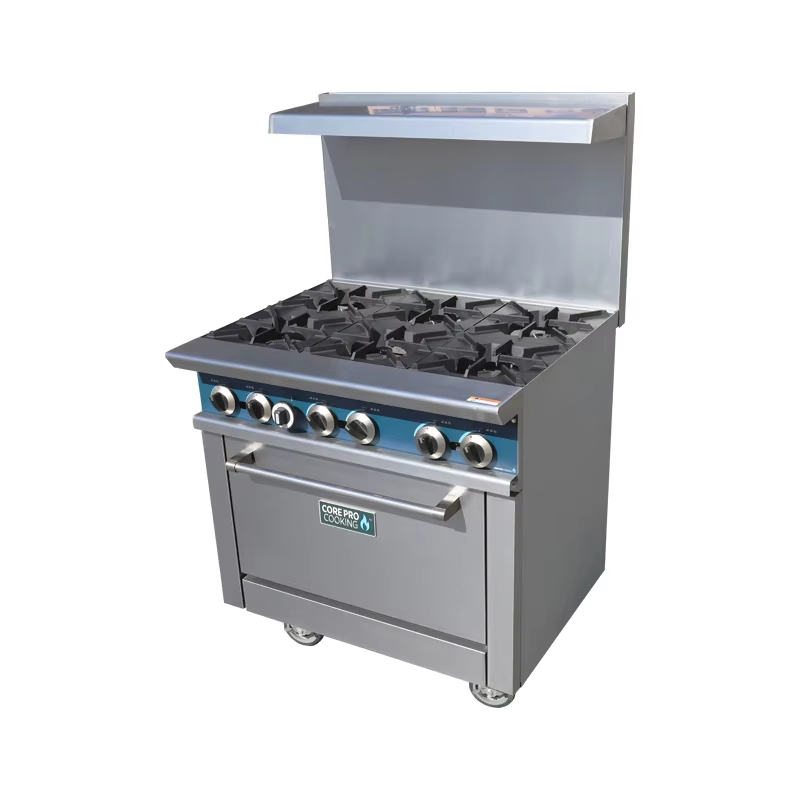 Range Commercial Kitchen - Commercial Kitchen Equipment Free Standing Stainless