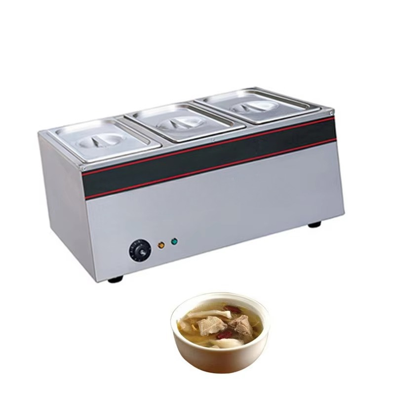 Bain Marie Food Warmer - Kitchen Equipment Intelligent Temperature Control Food