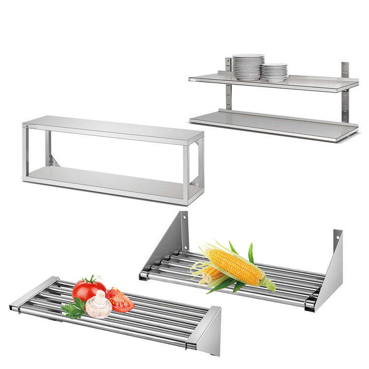 Wall Shelf Commercial Kitchen - Commercial Kitchen Wall Shelf Factory-Made Stainless