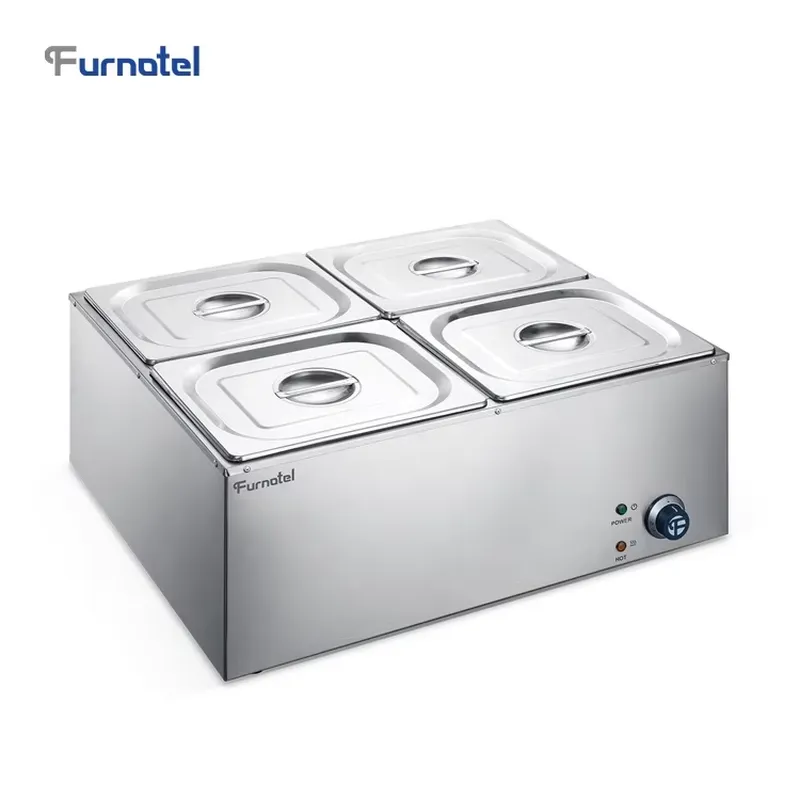 Bain Marie Food Warmer - Stainless Steel Electric Food Warmers 4