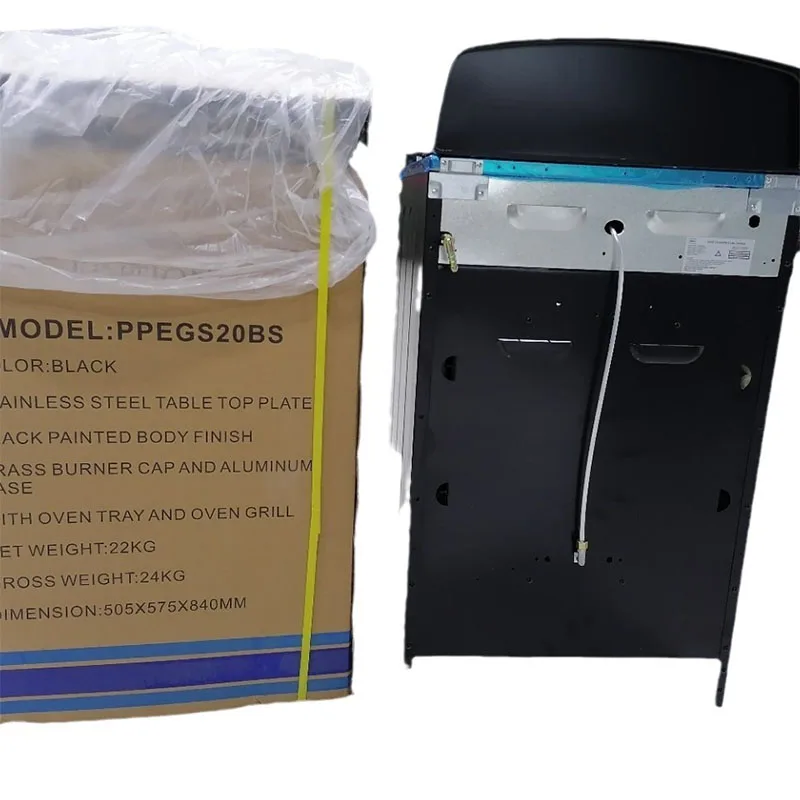 Range Commercial Kitchen - 4 Burners Freestanding Integrated Gas Cooker