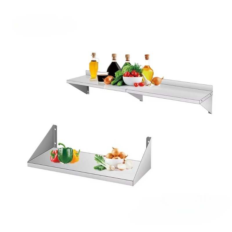 Wall Shelf Commercial Kitchen - Commercial Wall Mount Pot Rack NSF