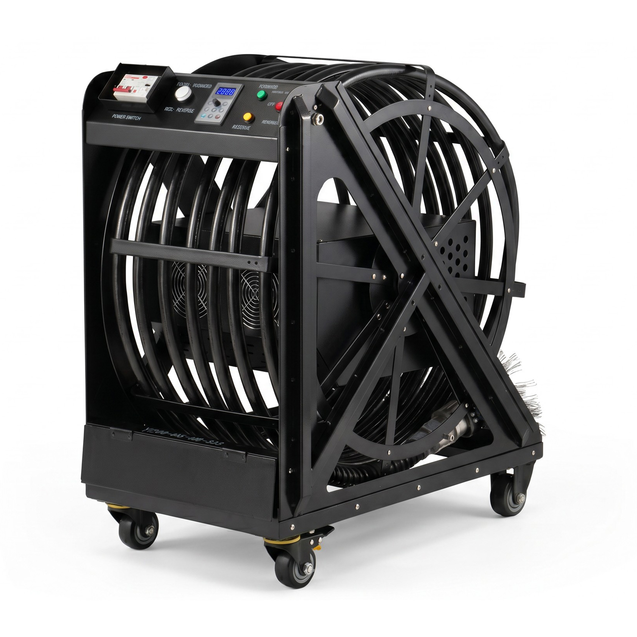 Commercial Kitchen Vent - Electric Rotary Brush Degreaser Hot Water