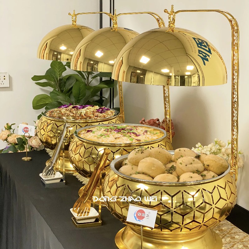 Bain Marie Food Warmer - Luxury 9L Catering Buffet with Hanging
