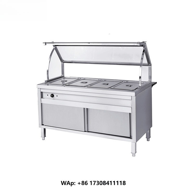 Bain Marie Food Warmer - Commercial Restaurant Stainless Steel Kitchen Equipment