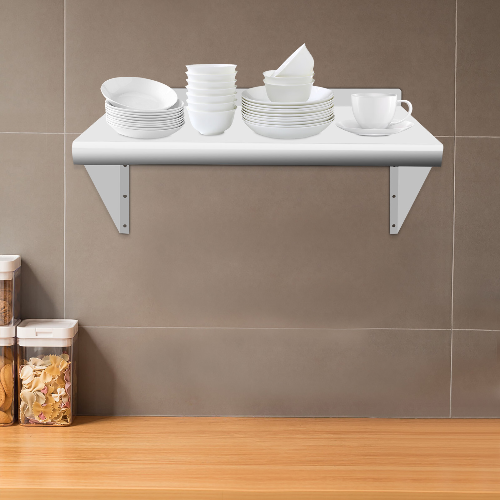 24*12in Commercial Kitchen She - огляд і ціна Wall Shelf Commercial Kitchen