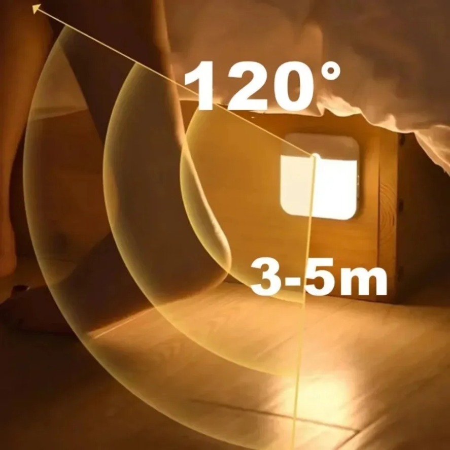 PIR Motion Sensor USB Night Li - огляд і ціна Commercial Kitchen Lighting