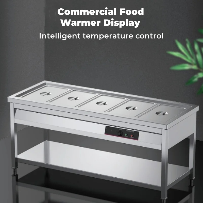 Food Warmer ering Display Stai - огляд і ціна Bain Marie Food Warmer