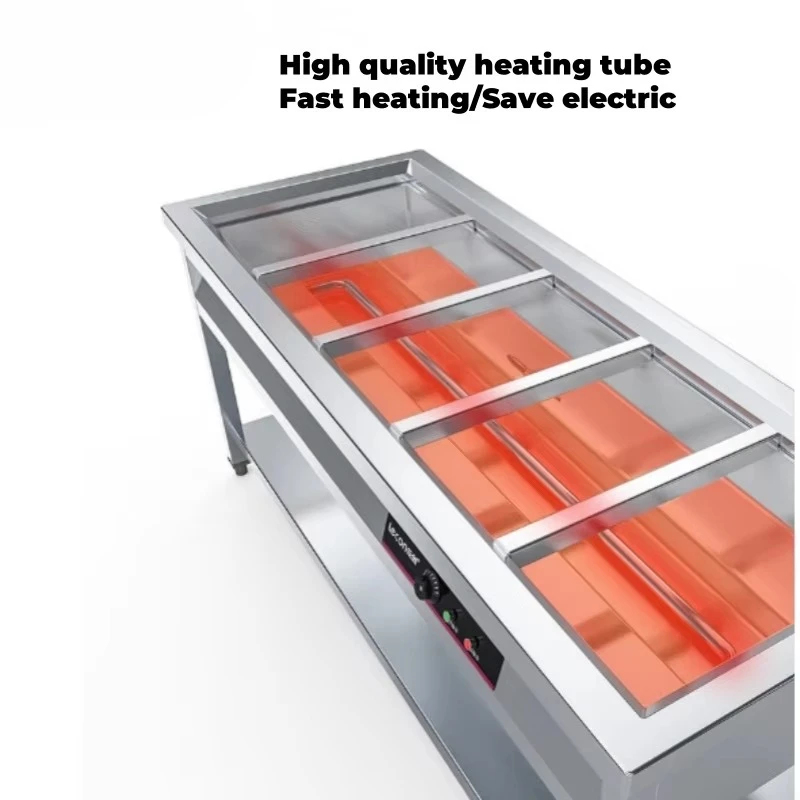 Food Warmer ering Display Stai - огляд і ціна Bain Marie Food Warmer