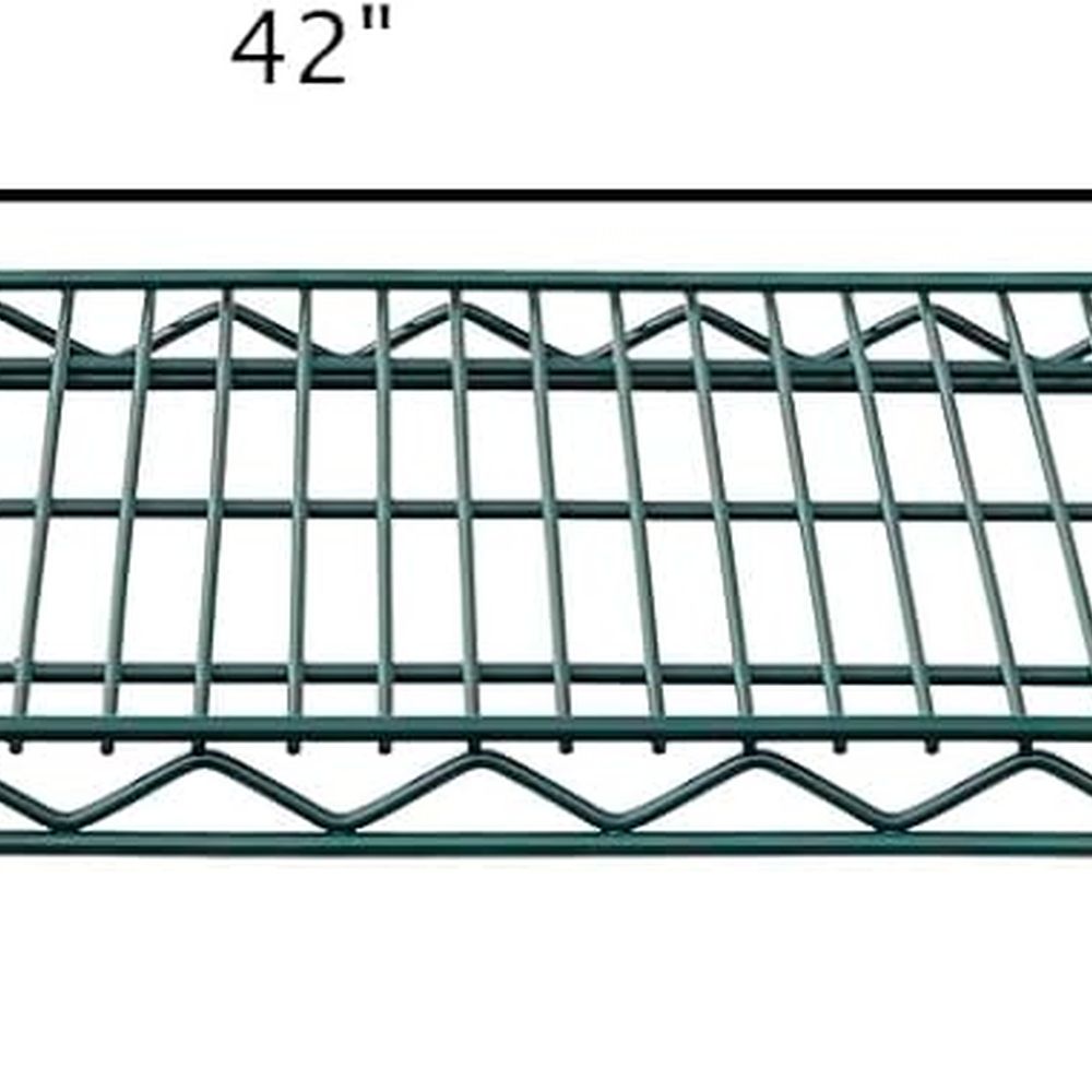 Premium Epoxy Green Wire Wall  - огляд і ціна Wall Shelf Commercial Kitchen