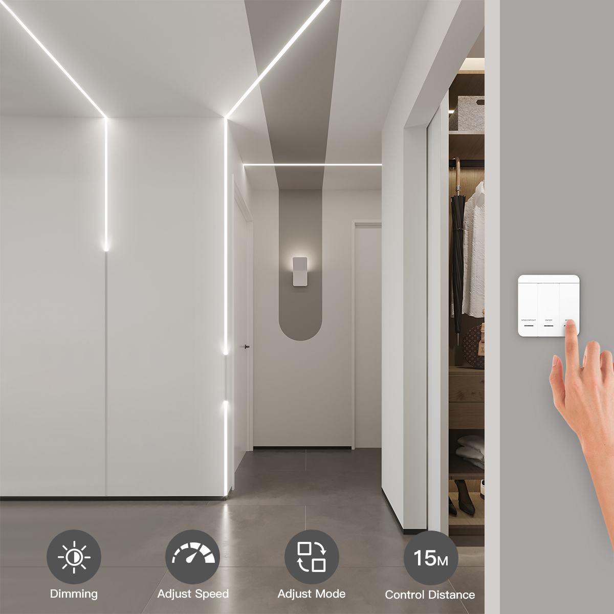 Smart Addressable1-4pcs LED St - огляд і ціна Commercial Kitchen Lighting