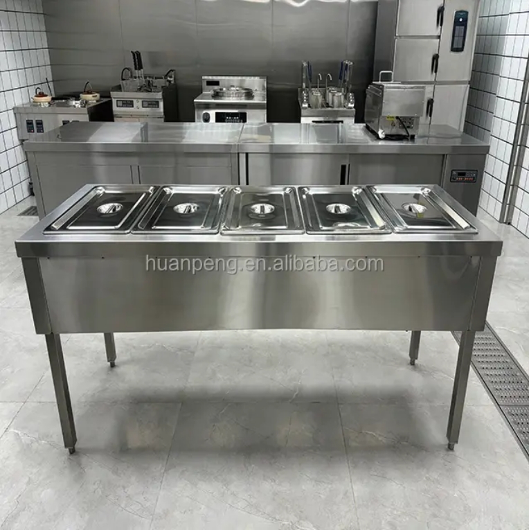 Best Sale Food Warmer Display  - огляд і ціна Bain Marie Food Warmer