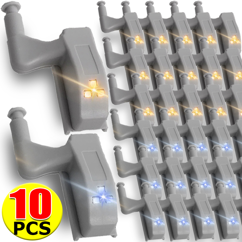 1/10pcs LED Inner Hinge Lamps  - огляд і ціна Commercial Kitchen Lighting