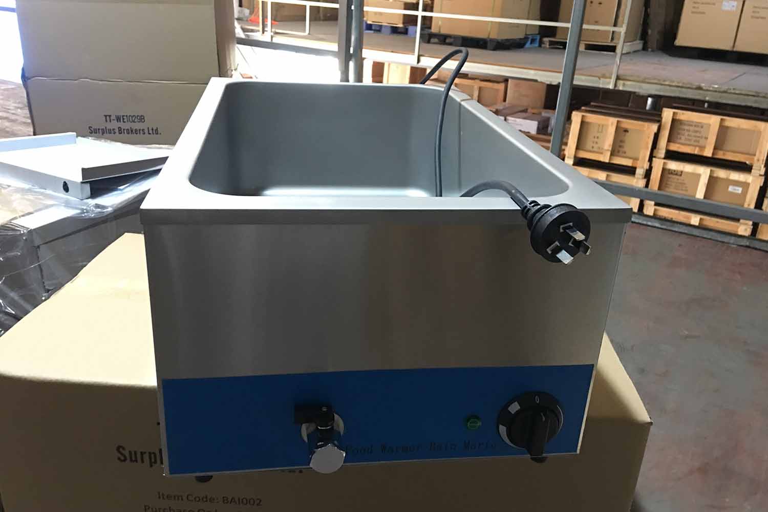TT-WE1358 1 Pan Table Top Elec - огляд і ціна Bain Marie Food Warmer
