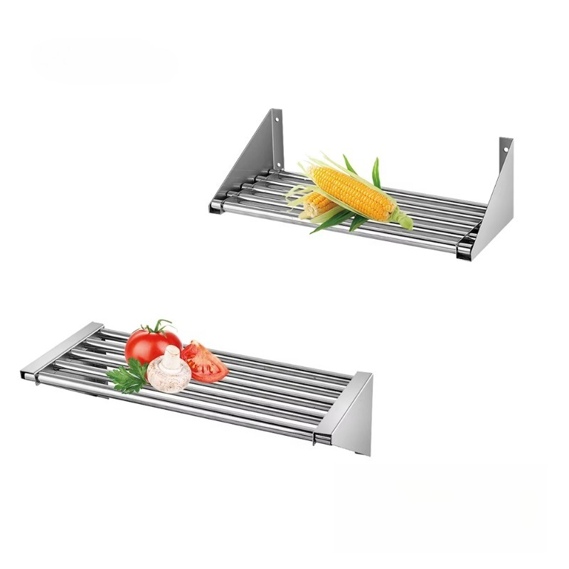 Commercial Wall Mount Pot Rack - огляд і ціна Wall Shelf Commercial Kitchen