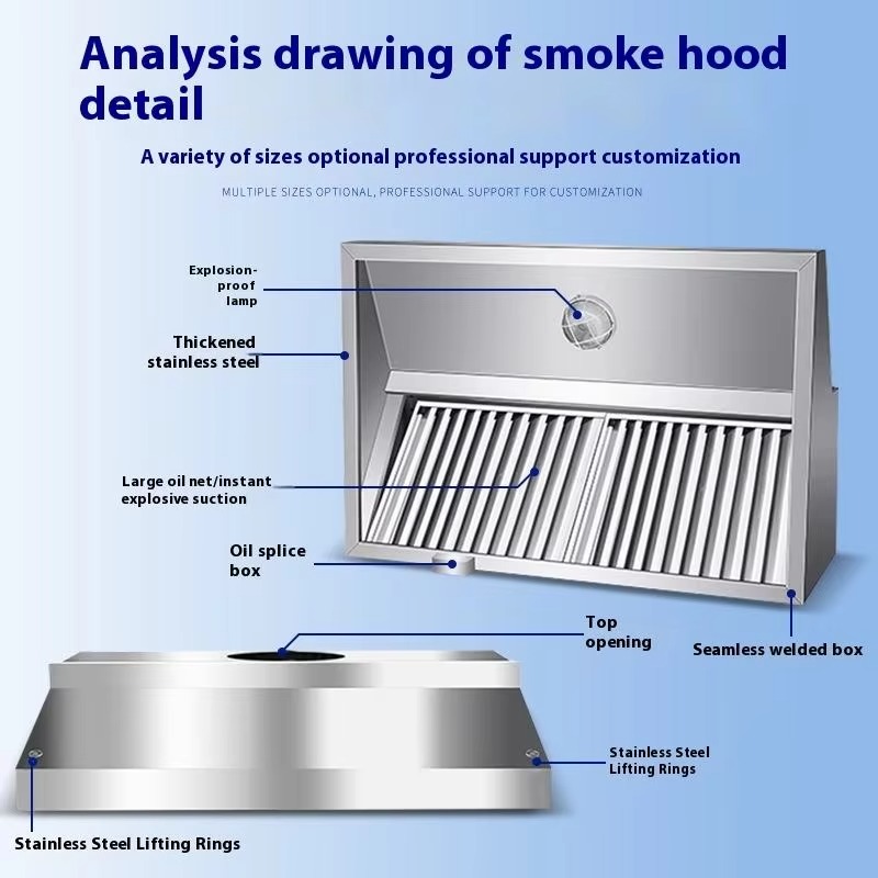 Kitchen Cooker Slim Line Exhau - огляд і ціна Commercial Kitchen Hood Exhaust Fans