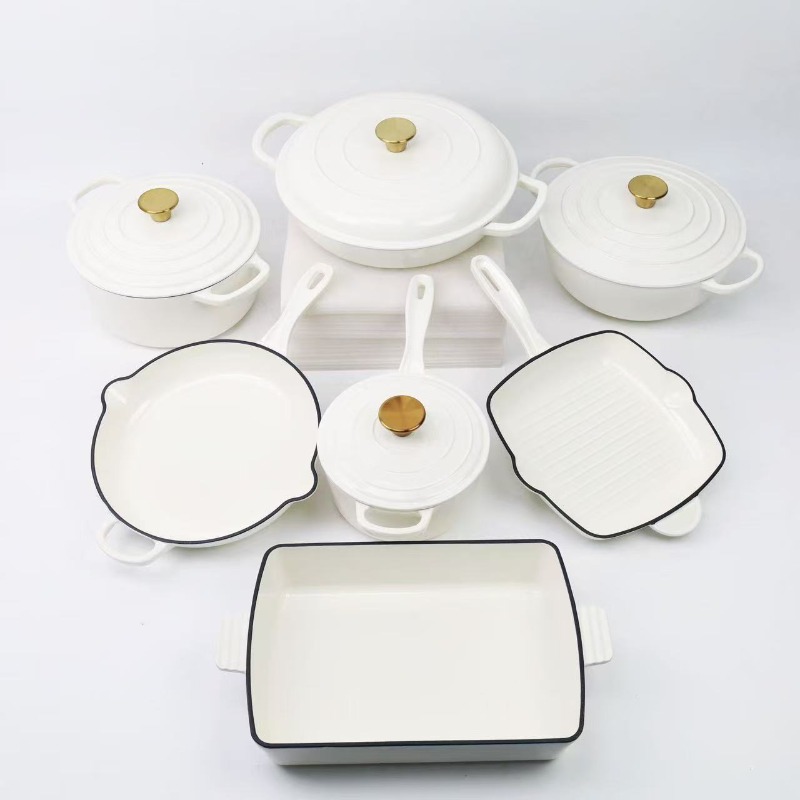 Enamel pot, cast iron pot, pot - огляд і ціна Bain Marie Food Warmer