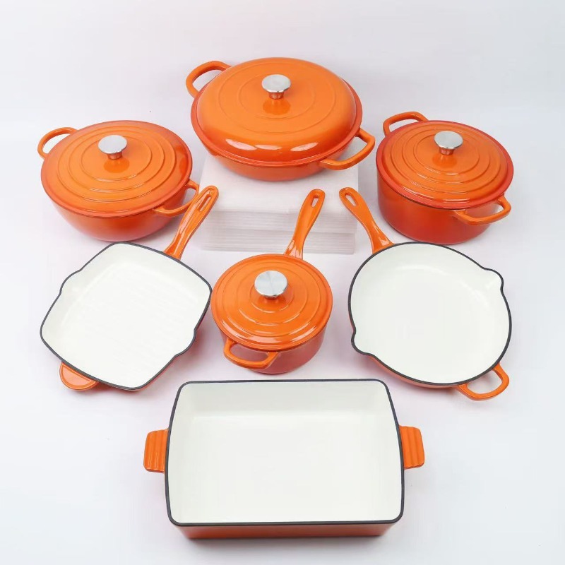 Enamel pot, cast iron pot, pot - огляд і ціна Bain Marie Food Warmer