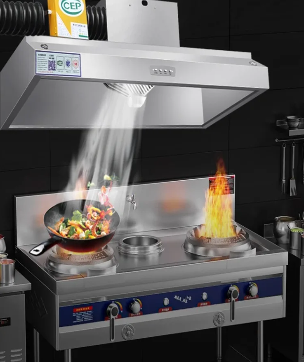 220V Commercial Range Hood Kit - огляд і ціна Commercial Kitchen Hood Exhaust Fans