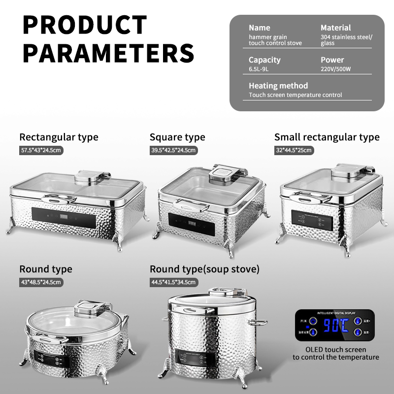 304 Stainless Steel Electric C - огляд і ціна Bain Marie Food Warmer