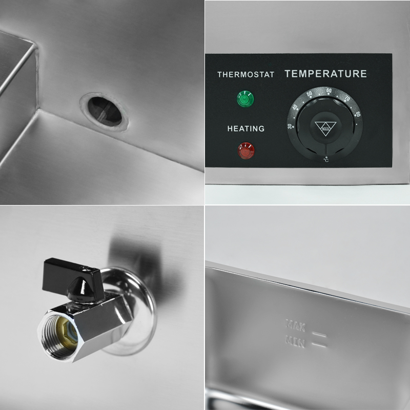 Stainless Steel Electric Food  - огляд і ціна Bain Marie Food Warmer