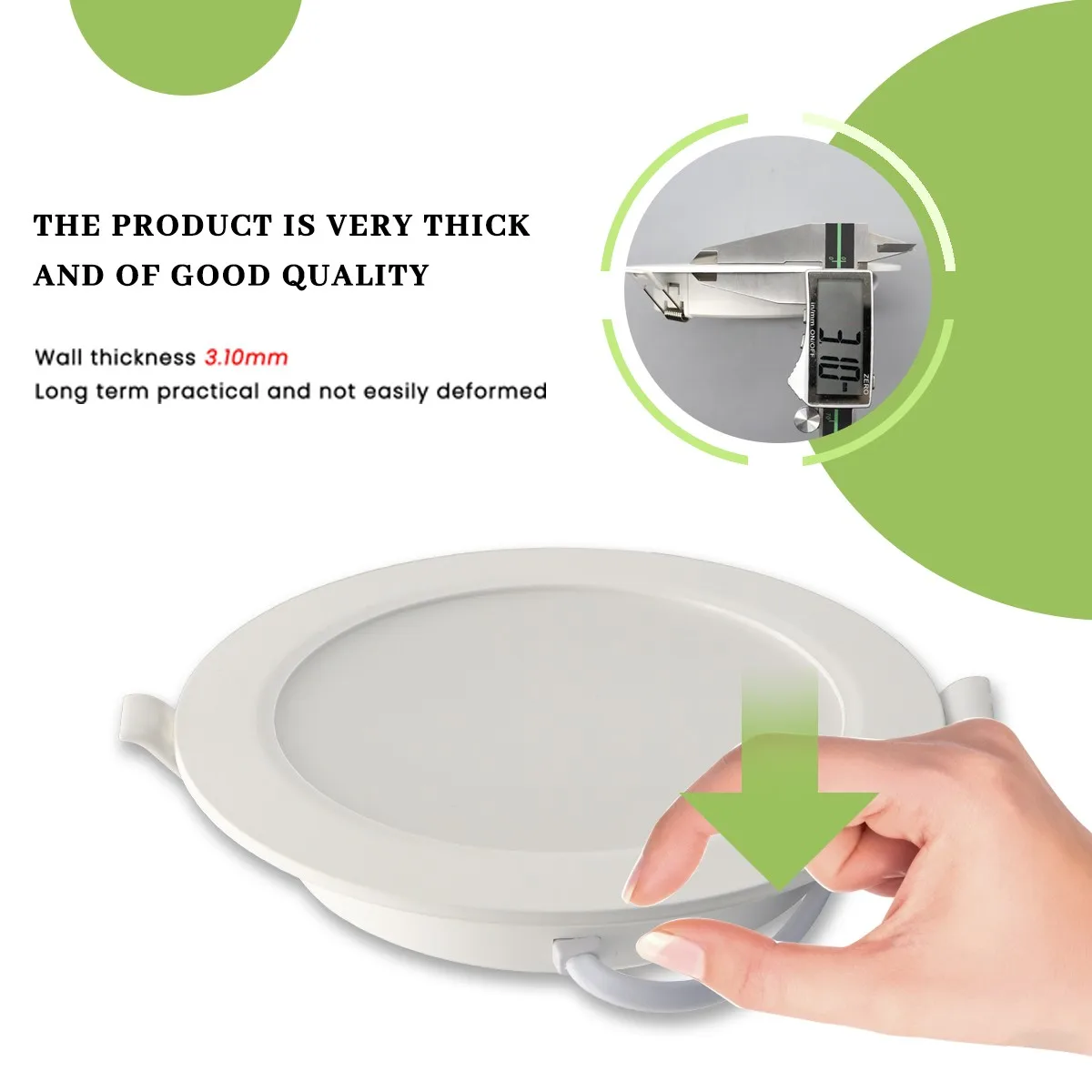 6PCS Flicker-free Ultra-thin L - огляд і ціна Commercial Kitchen Lighting