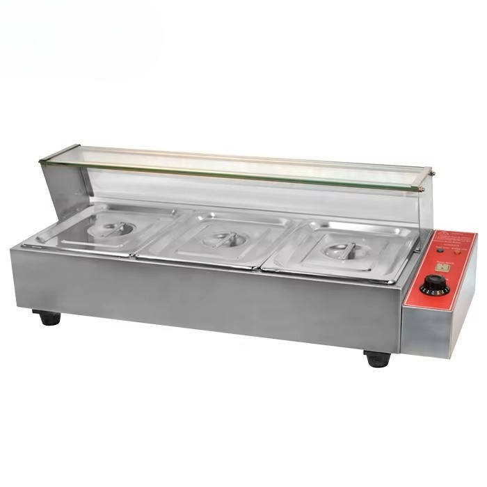 Commercial Electric Soup Kettl - огляд і ціна Bain Marie Food Warmer